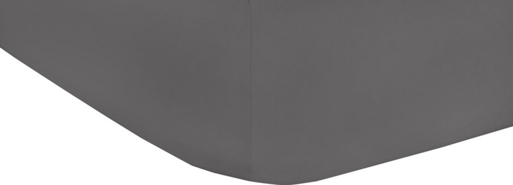 Mr.Sandman Fein Jersey de Luxe Spannbetttuch Schwarz 80x200cm 160g/m²