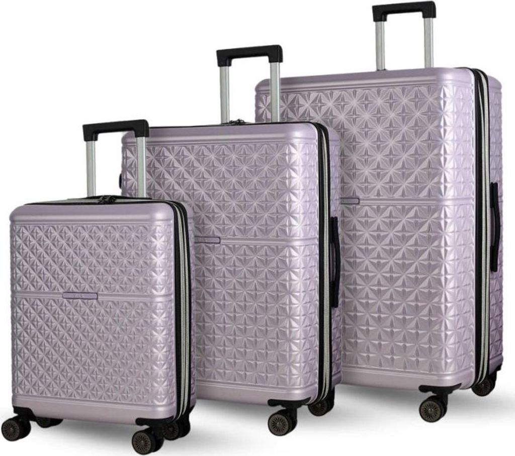 ROCK Maya Reisekoffer-Set - lila