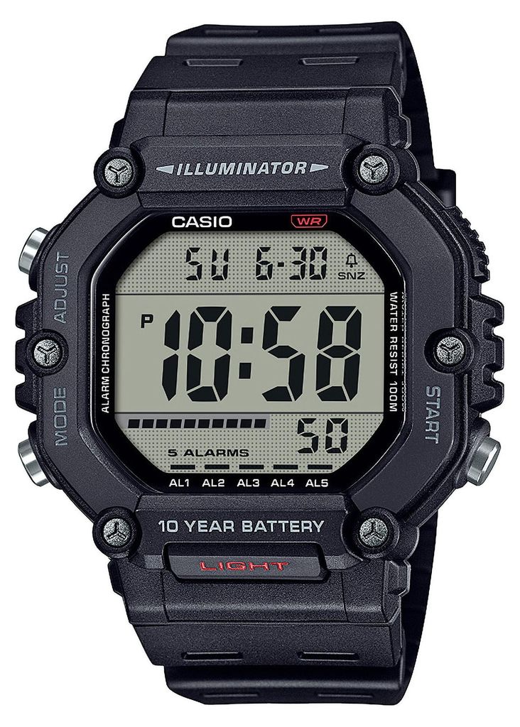 CASIO AE-1600H-1AVEF Timeless Collection Herrenuhr Produktbild 