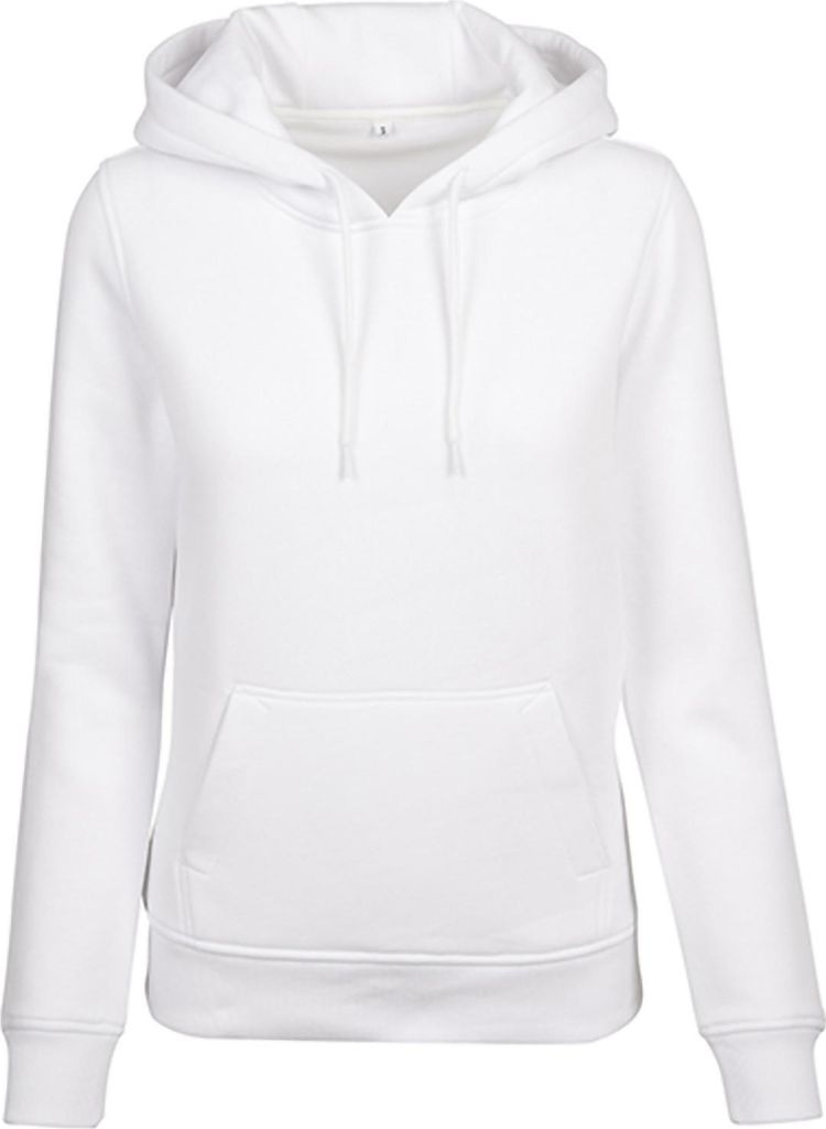 Build Your Brand BY026 | Ladies Heavy Hoody - Farbe: White Produktbild 