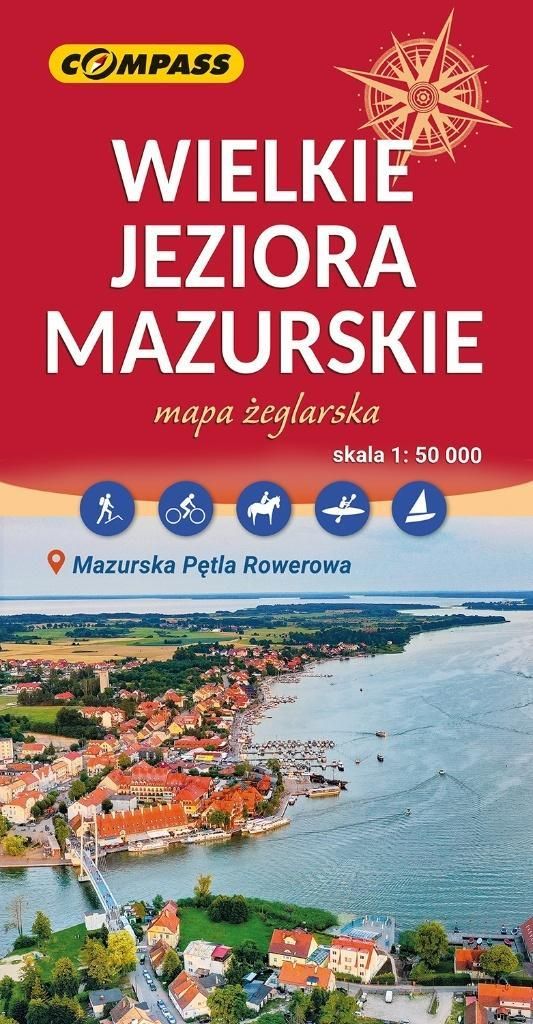 Wielkie Jeziora Mazurskie 1:50 000 Image du produit 