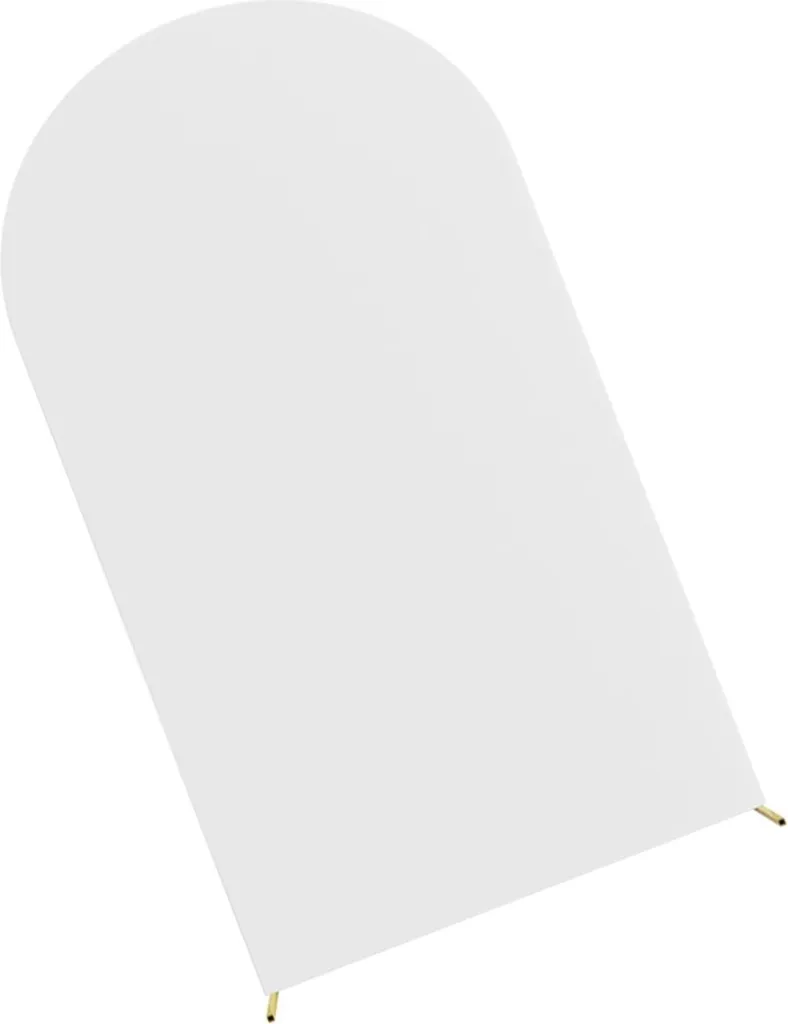 Housse d'Arche Anti-Plis Blanche pour Finition Parfaite de Stand