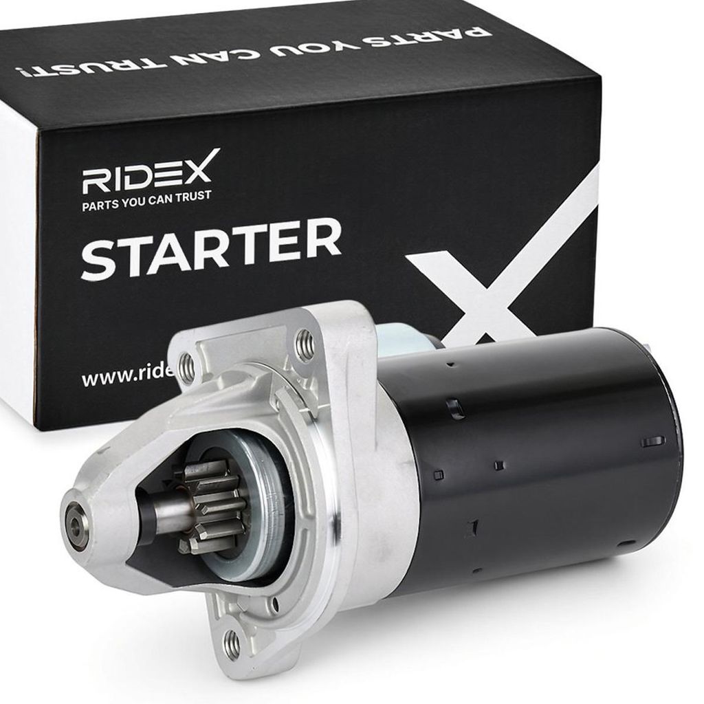 RIDEX 2S0073 Starter Anlasser 1,1kW für FORD Fiesta Mk6 Produktbild 