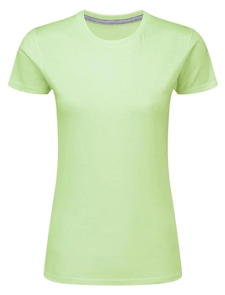 SG Damen T-Shirt Perfect Print FK781 (L) (Neo Mint)