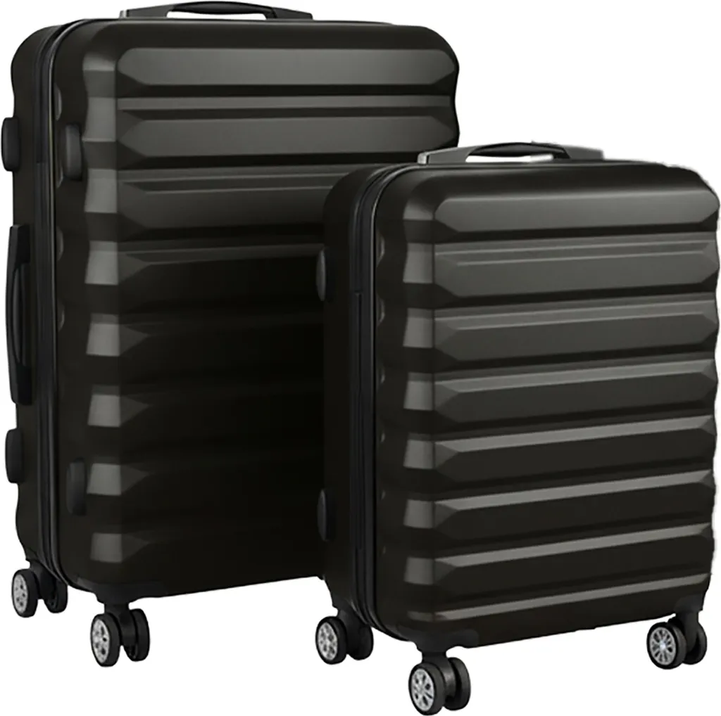Set Valigie 2 Pezzi Relaxdays: Bagaglio a Mano e Stiva Professionale - 1