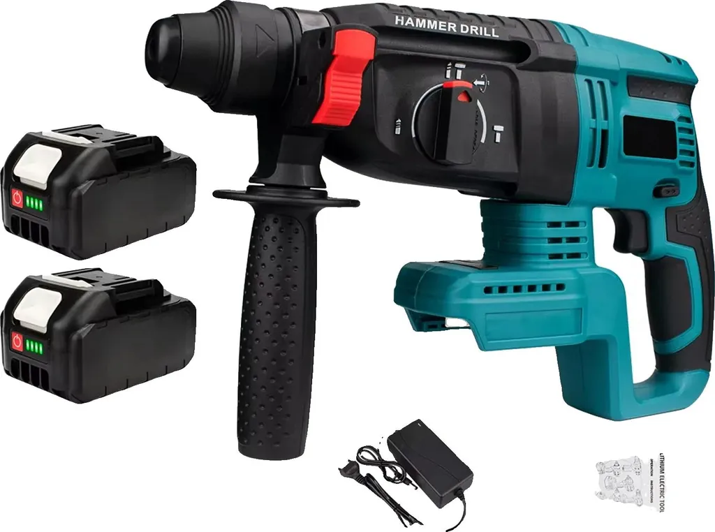 Tassellatore Brushless 26mm a Batteria Litio - Kit Professionale 2 Pezzi