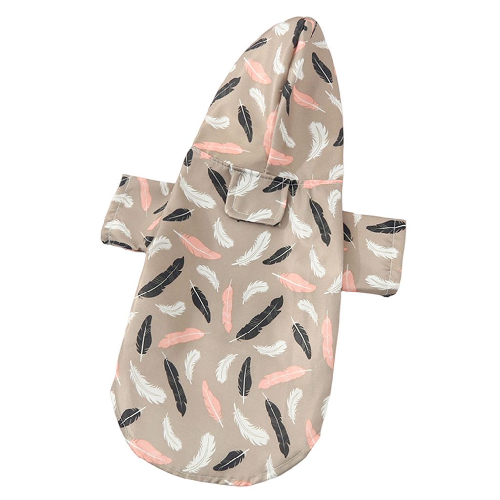 Regenmantel für Haustiere mit Kapuze, multifunktional, wasserdicht, für den Sommer, für Hunde, Outdoor-Kleidung, Jacke, Heimtierbedarf