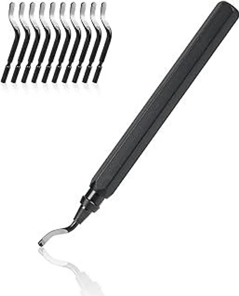 Sbavatore Manuale Flintronic: 10 Lame Ricambio per Alluminio e PVC