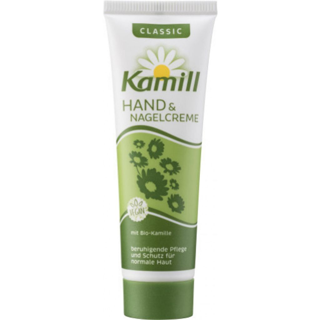 KAMILL Hand- und Nagelcreme, beruhigende und schützende Handcreme, 30 ml