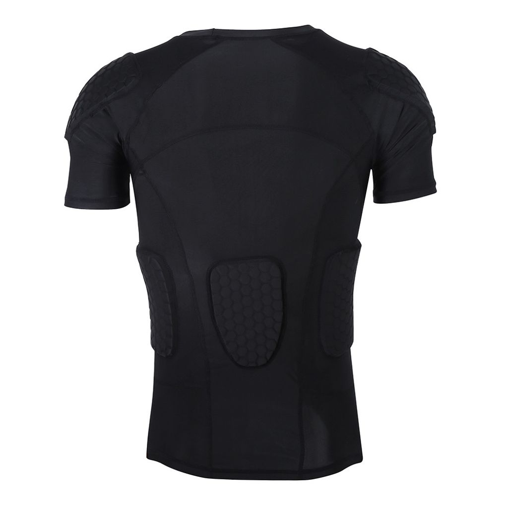 Anti-Kollisions-Sport-Shirts, gepolstert verteidigen Sportbekleidung, Schwamm-Sport-Shirt, Anti-Kollisions-Shorts, Männer Sportweste