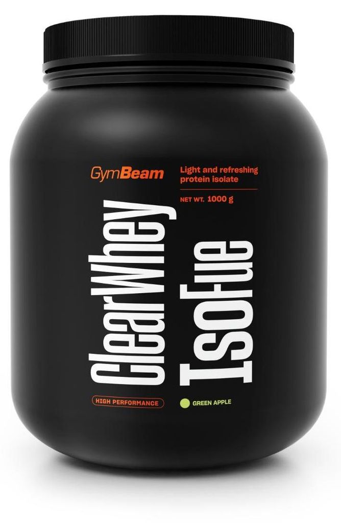 GymBeam - Clear Whey IsoFue, 1000 g, Wassermelone