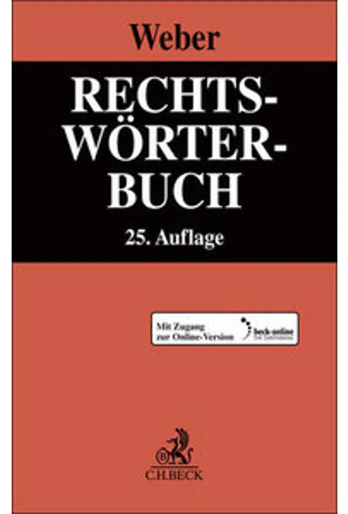 Rechtswörterbuch pour Traduction Juridique et Études de Droit Allemand