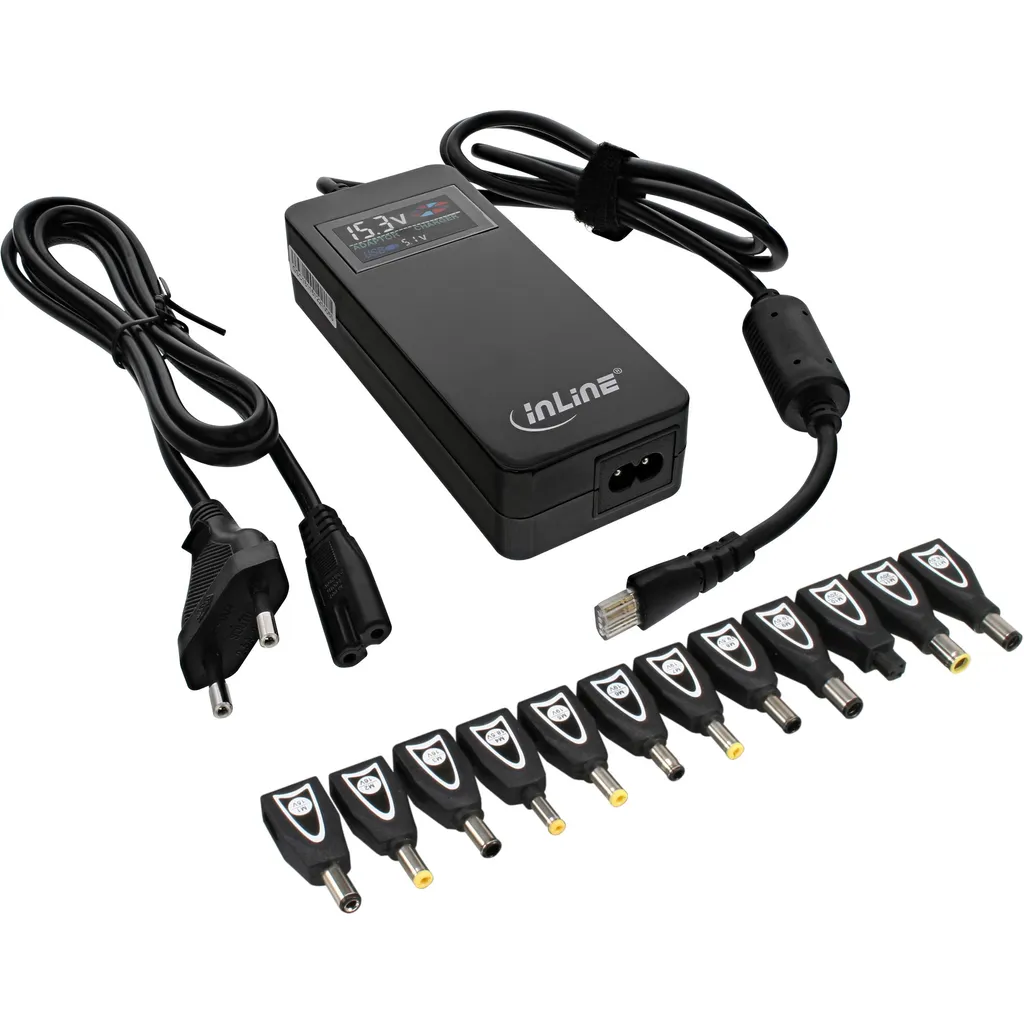 Alimentatore Notebook InLine 26618S 90W Universale - Nero - E-commerce