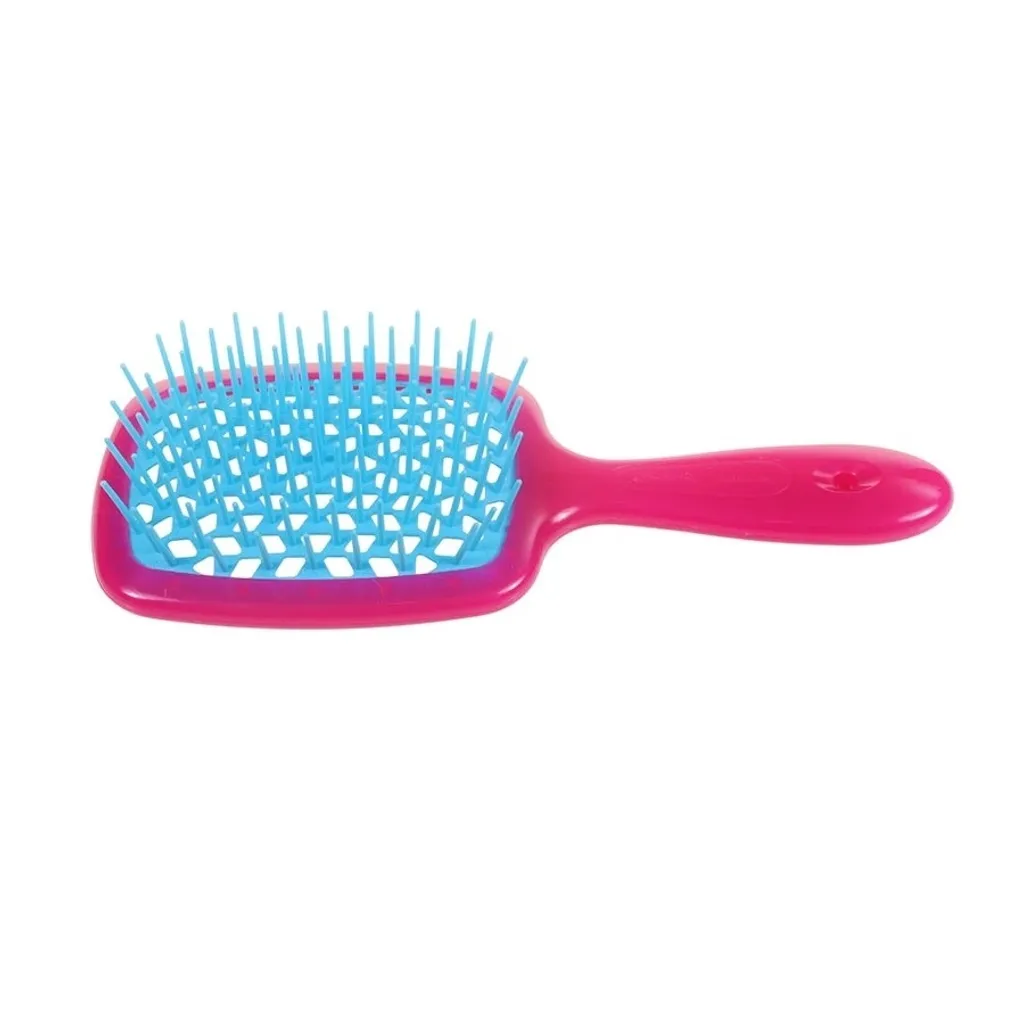 Janeke Superbrush Fuksja - Brosse à Cheveux Pneumatique Professionnelle