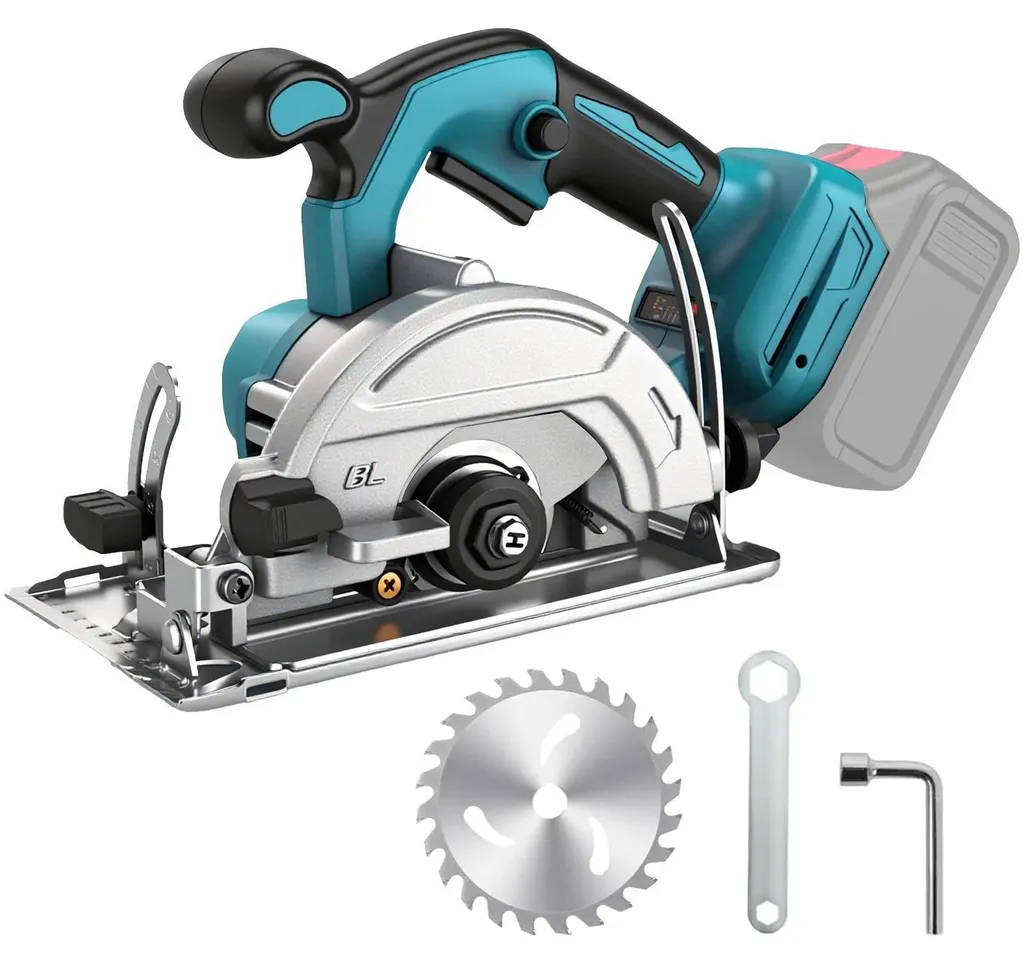 Scie circulaire sans fil 18V moteur haute vitesse pour coupe onglet UE