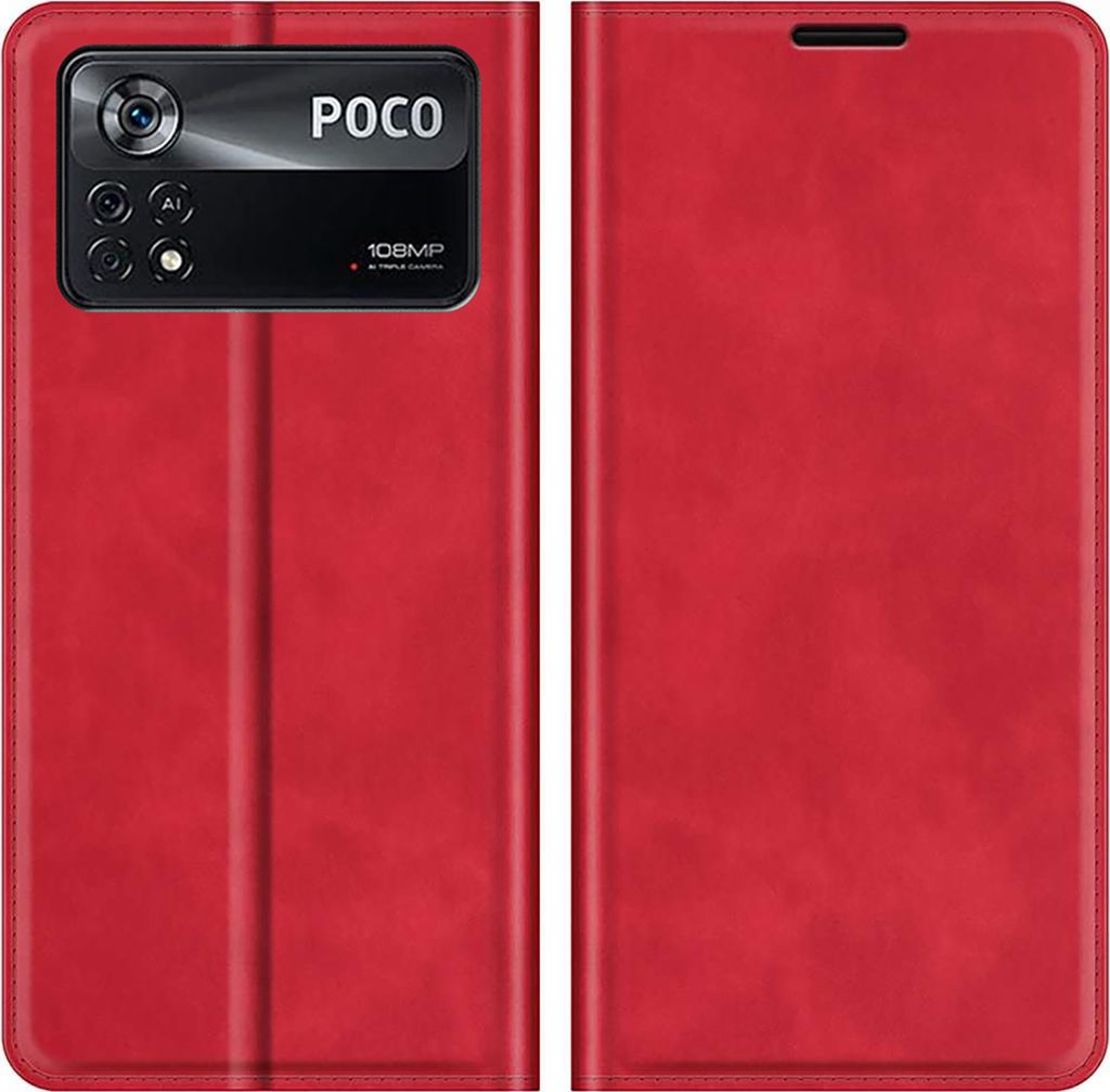 Hülle Xiaomi Poco X4 Pro Schutzhülle - Cazy - Rot