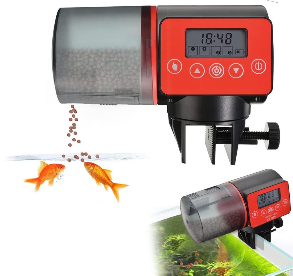 Fischfutterautomat, Automatischer Aquarium, Produktbild 
