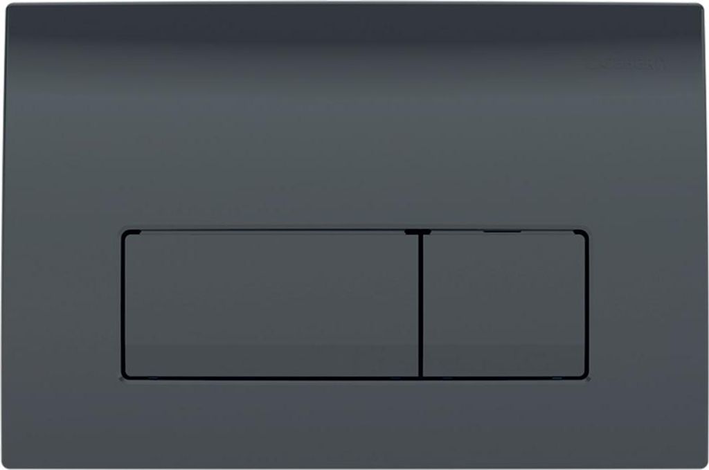 Geberit Delta 51 plaque de béquille noire 115119DW1 Image du produit 