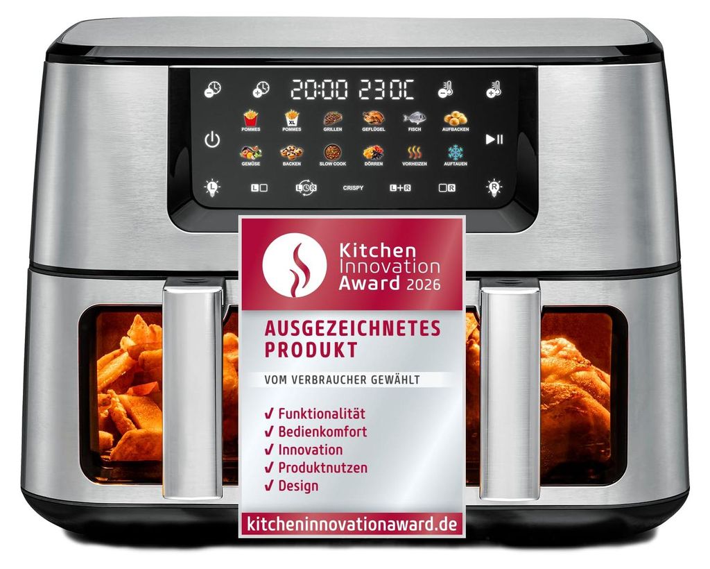Rommelsbacher FRH 2650, heteluchtfriteuse, 5,5 liter, 1,2 Productafbeelding 