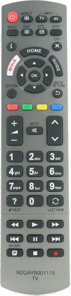 azurano pilot zdalnego sterowania dla PANASONIC Zdjęcie produktu 