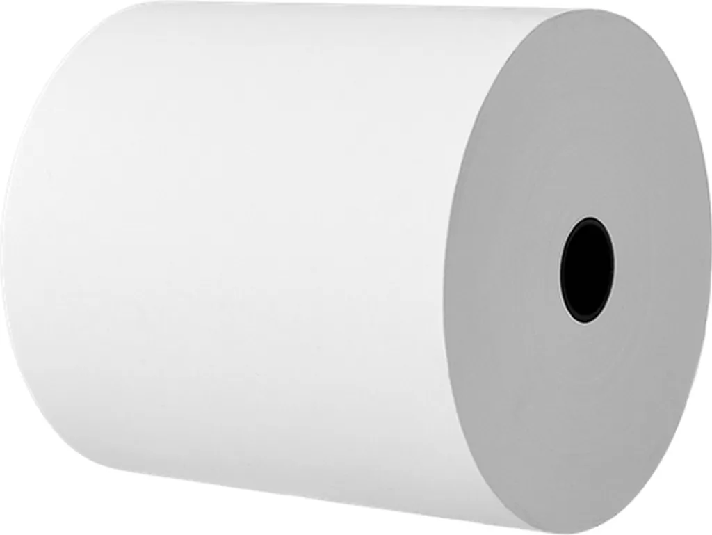 Rotolo termico 57 x 30 x 12 mm / 10 m bianco, confezione da 50 pezzi.