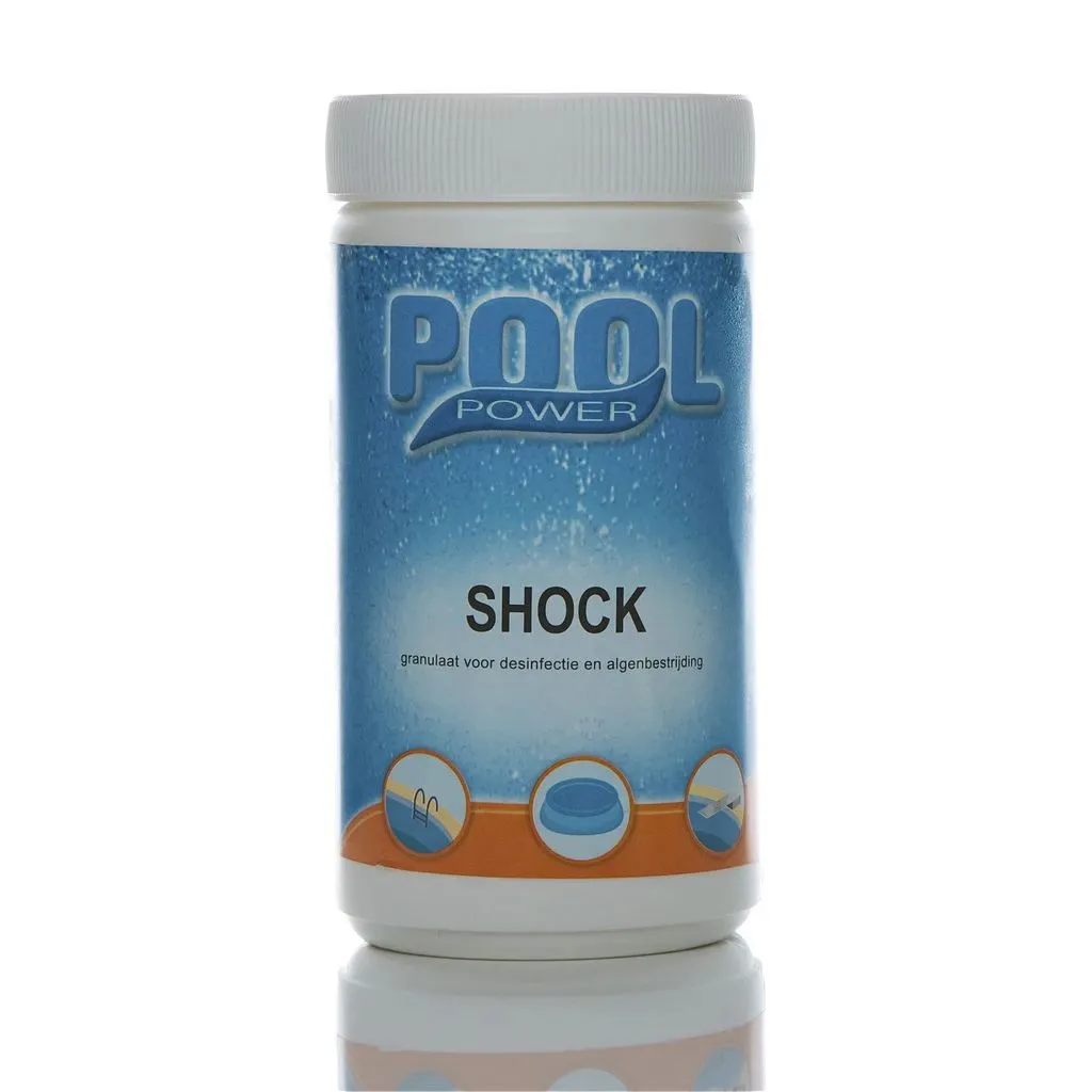 Chlore Choc Pool Power Shock 1kg en Granulés pour Traitement Curatif - 2