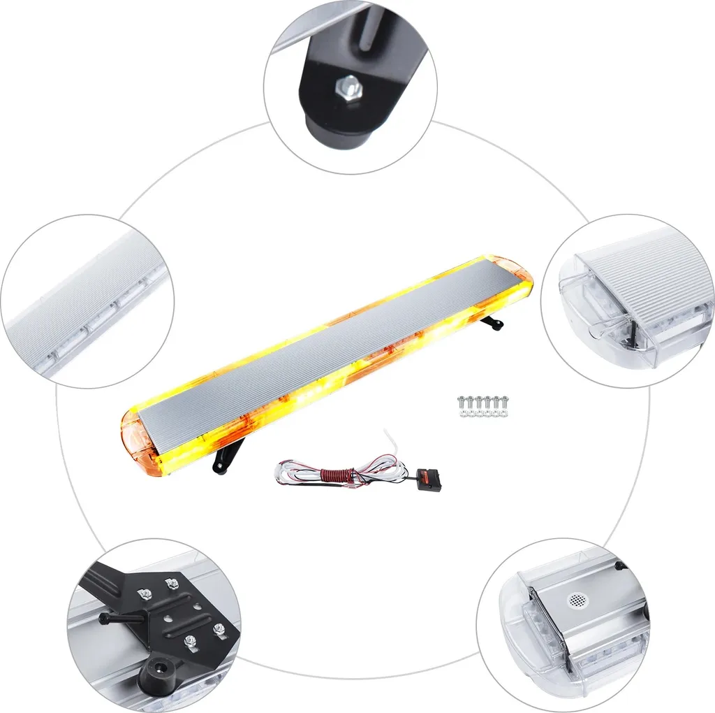 Lampe LED automatique pour véhicule de dépannage et sécurité routière ABS