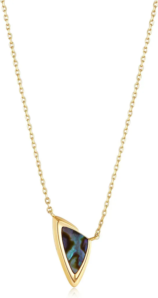 Regalo Donna: Collana Ania Haie N049-03G Oro e Abalone con Box