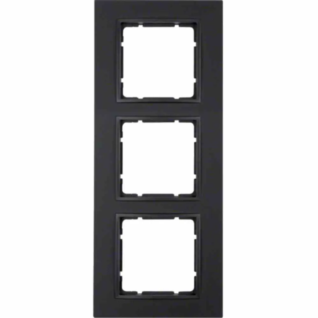 Cadre 3 plis anthracite 10136626 | Finition triple mate moderne