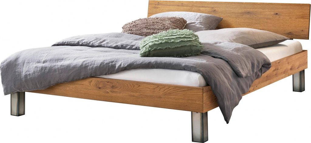 HASENA Trento Bett Lodi Wildeiche natur 120x200