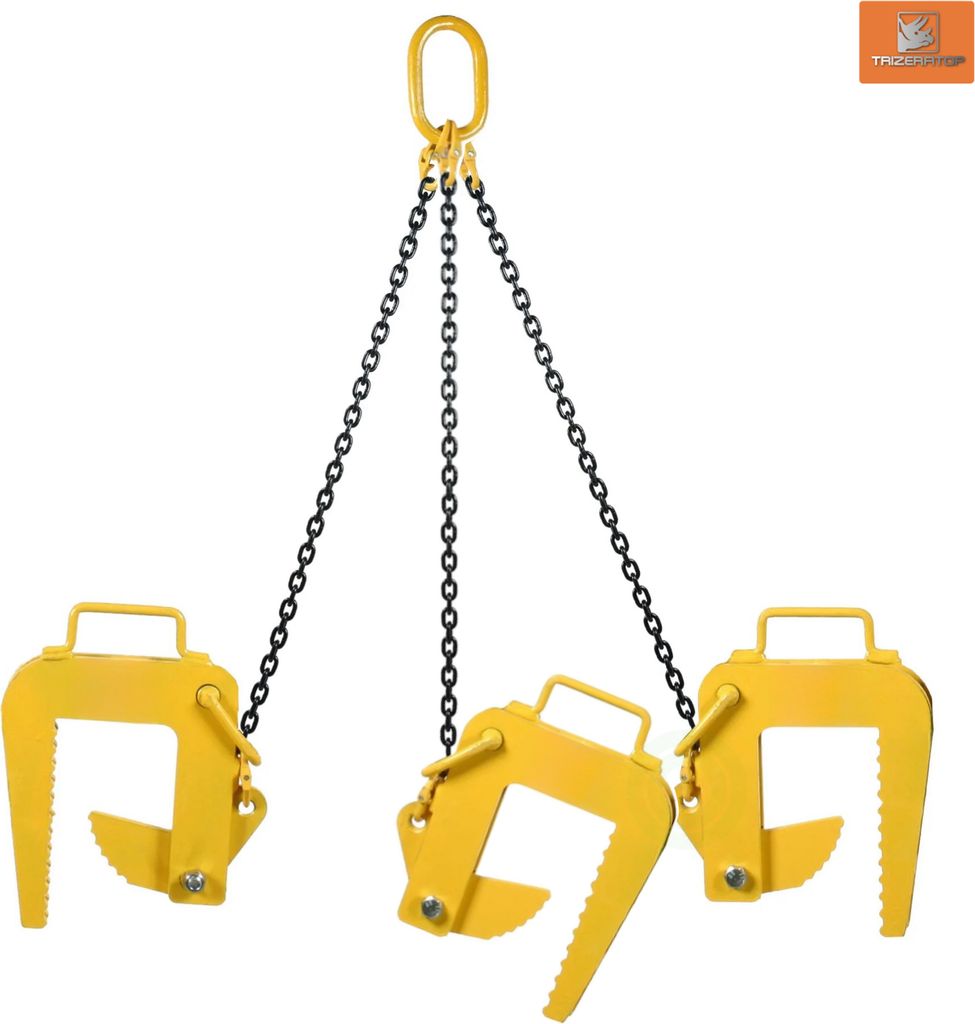 Rohrgehänge 3000kg, Schachtringgehänge 60-120/345mm, Länge Produktbild 