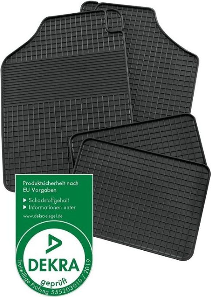 Petex Fußmatten Set Gummi passend für MERCEDES-BENZ Produktbild 