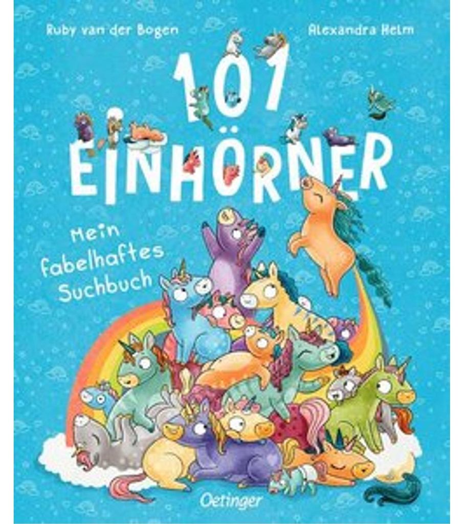 101 Einhörner. Mein fabelhaftes Suchbuch Produktbild 