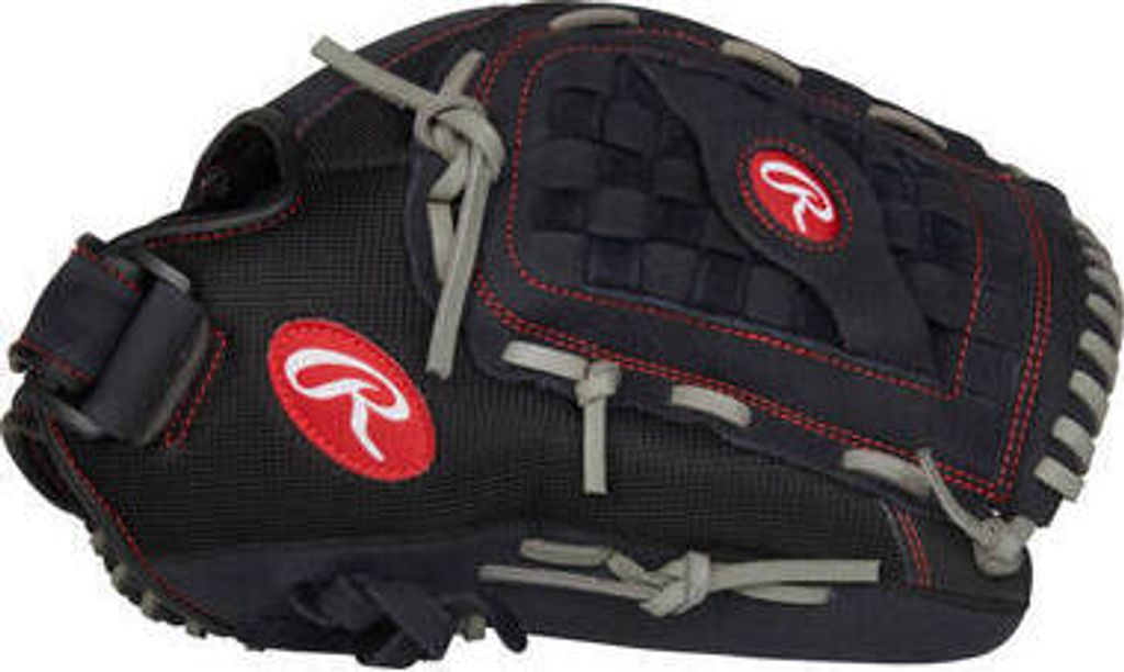 Rawlings R130BGSH Leather Palm Renegade Series Slowpitch Glove 13 Inch | Left Hand Catch Baseball/Softball Artikel