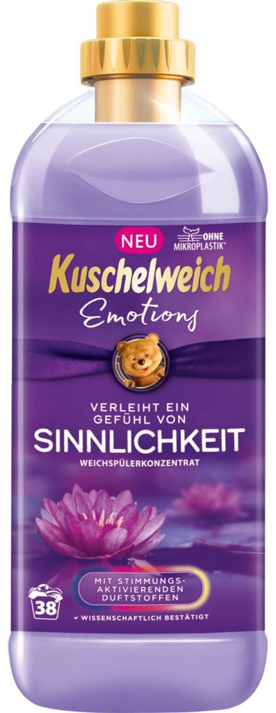 KUSCHELWEICH Weichspüler Emotions Sinnlich 1 Liter Produktbild 