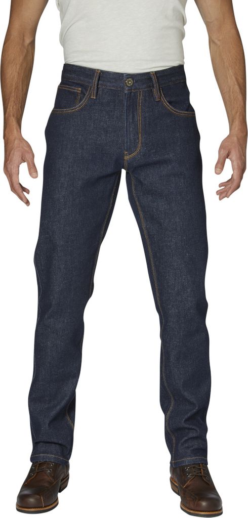 Rokker Revolution Tapered Slim Motorradjeans, dunkelblau, 34