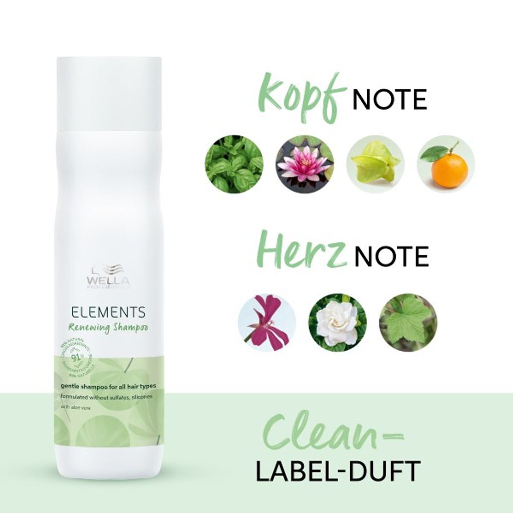 Wella Elements Renewing Shampoo 250ml Produktbild 13