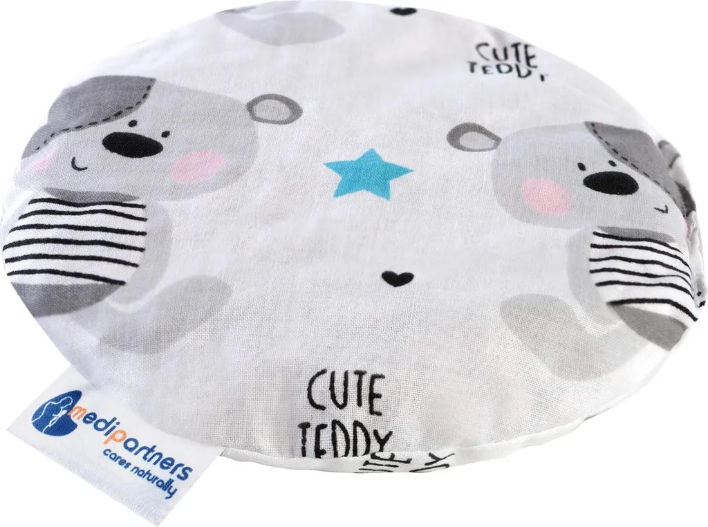 Offerta Cuscino Noccioli Ciliegia Neonato 15cm Orsetto Anticoliche