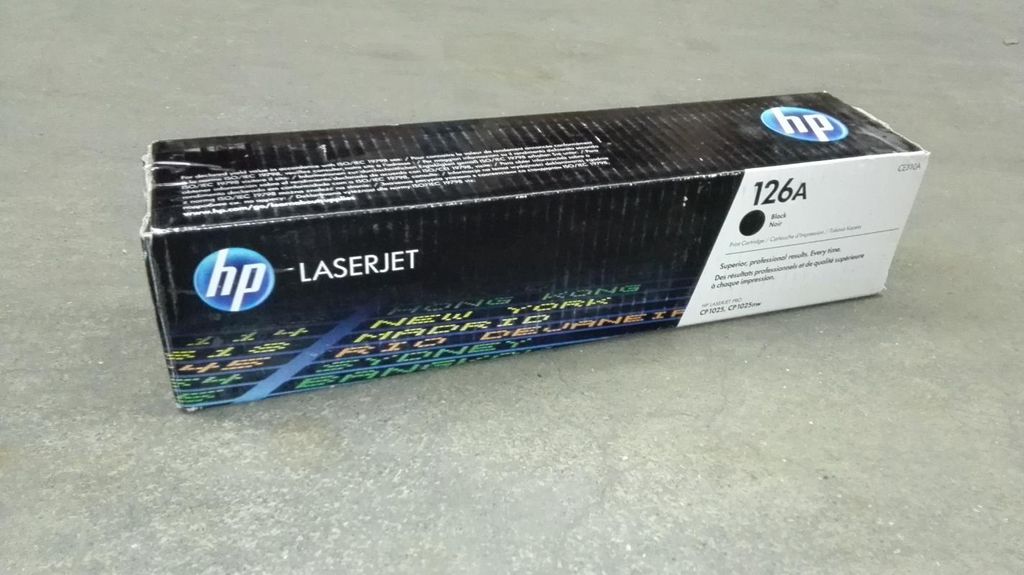 HP 126A Toner schwarz (CE310A) Produktbild 