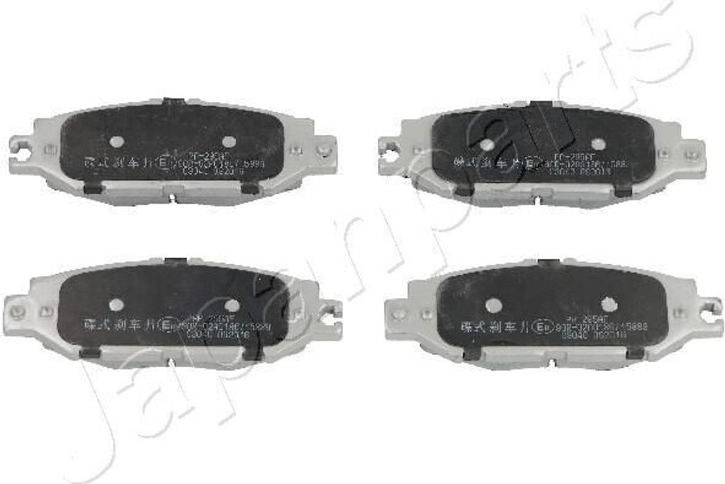 JAPANPARTS Bremsbeläge Satz Hinten Bremsklötze für LEXUS LS (UCF20) PP-295AF