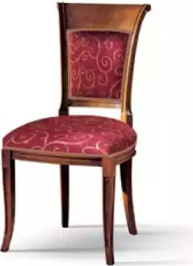 Luxus Esszimmerstuhl Stuhl Sitzer Esszimmer Stühle Holz Modern Rot