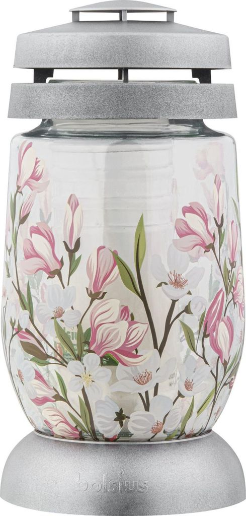 Vetro Bolsius 23cm deposito 120g 36h. Magnolia Immagine del prodotto 