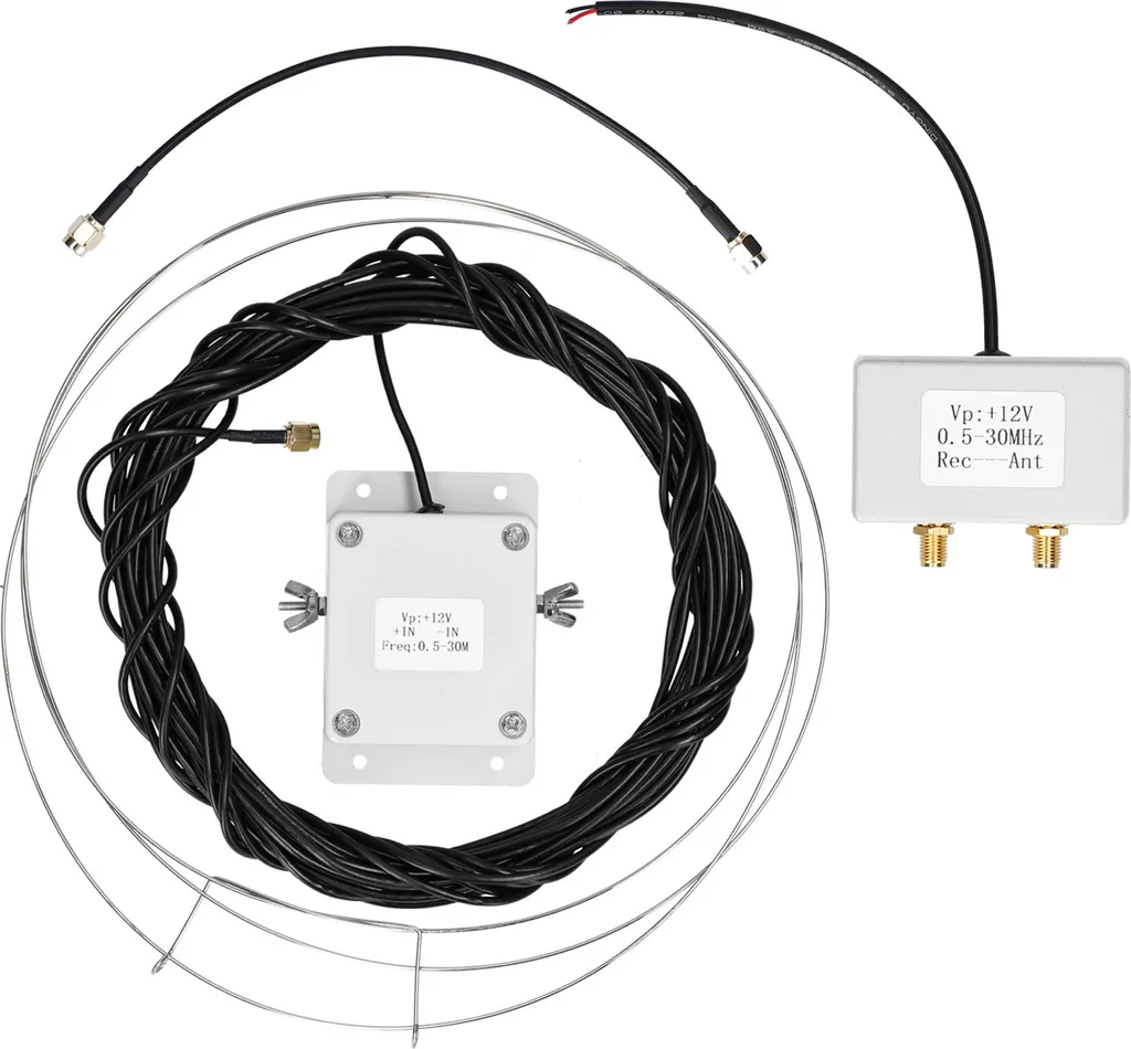 Antenne de Réception Active MLA-30 Plus pour Radio Ondes Courtes