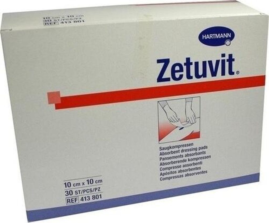 HARTMANN Zetuvit compresse assorbenti non sterili 10 x 10 Immagine del prodotto 