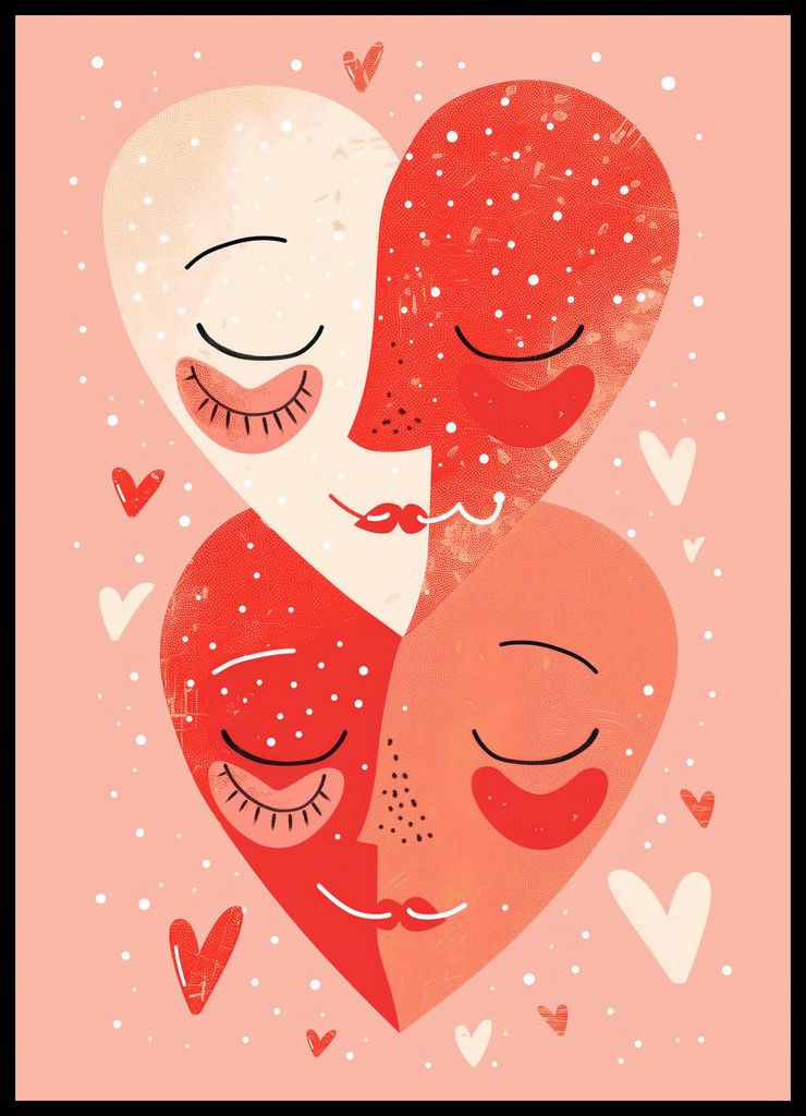 Plakat 50x70cm Hohe Vibration