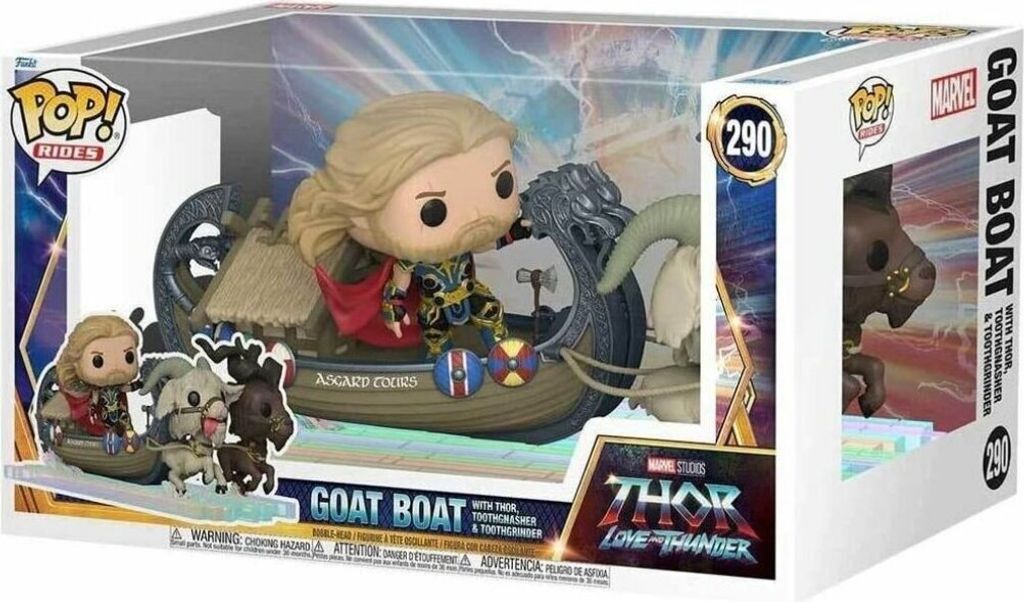 Funko POP Rides Thor: Love and Thunder 290 Goat Boat Zdjęcie produktu 