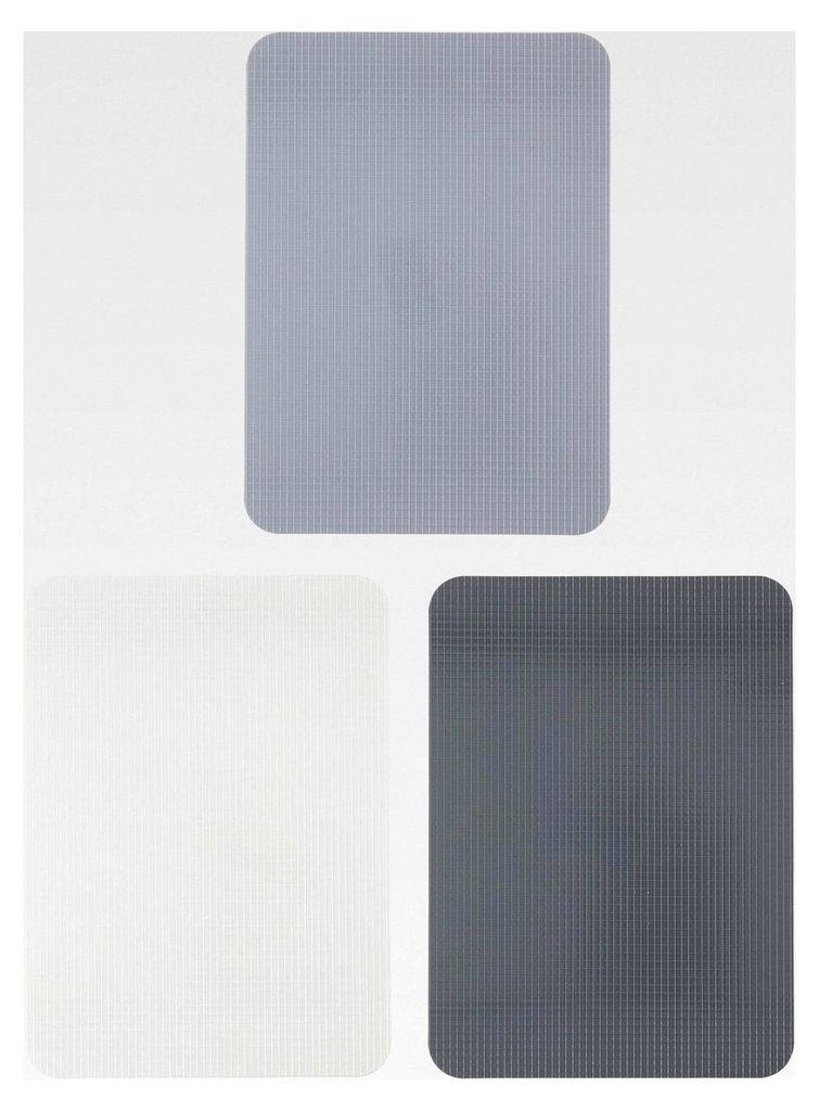 3er Schneidebrett Set - Rutschfest - Flexibel - Spülmaschinenfest - 20x28cm - Grau