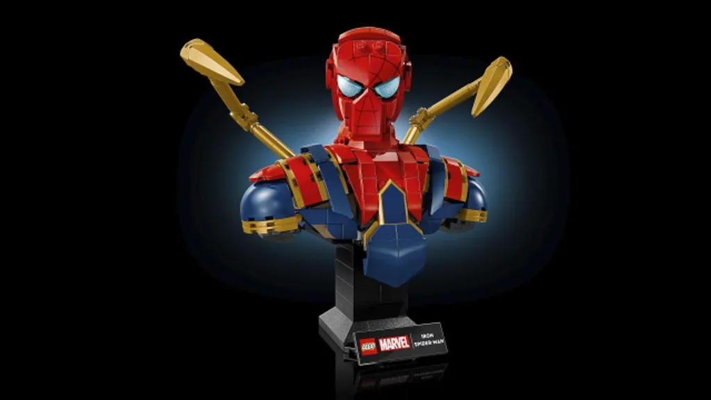 Buste Iron Spider-Man LEGO 76326 Figurine à Construire Marvel Adultes - 36