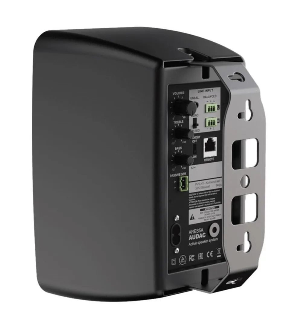 Enceinte Active AUDAC ARES5A/B : Solution Audio sans Amplificateur - 4