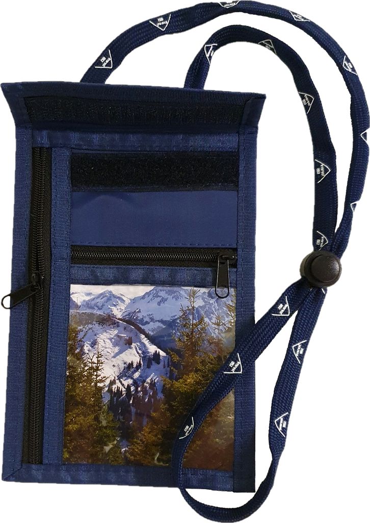 everest1953 blau RV Brustbeutel Brustsafe Brusttasche Produktbild 
